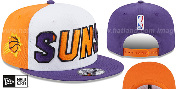 Suns 'COLOR BLOCK BACK HALF SNAPBACK' Hat by New Era