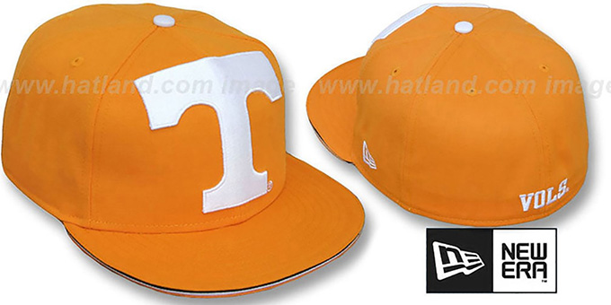 Tennessee 'NCAA BIG-ONE' Orange Fitted Hat by New Era