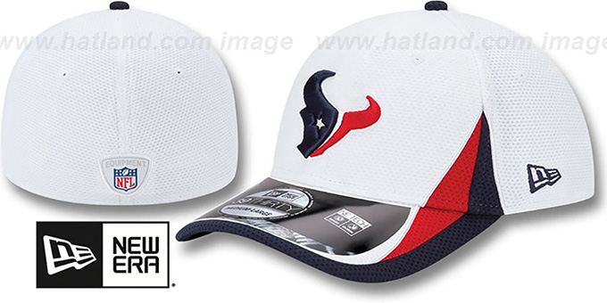 Texans '2013 NFL TRAINING FLEX' White Hat by New Era