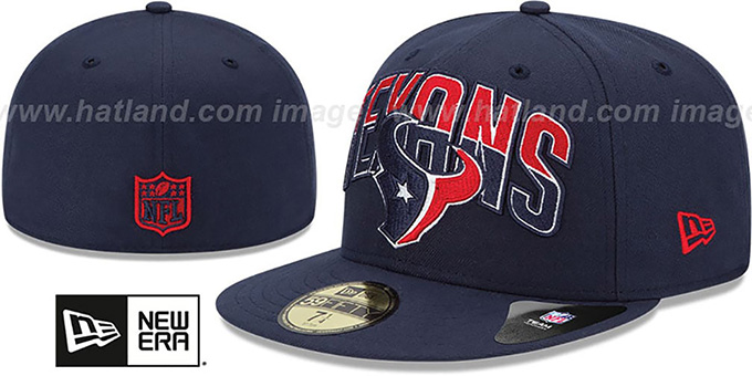 Texans 'NFL 2013 DRAFT' Navy 59FIFTY Fitted Hat by New Era