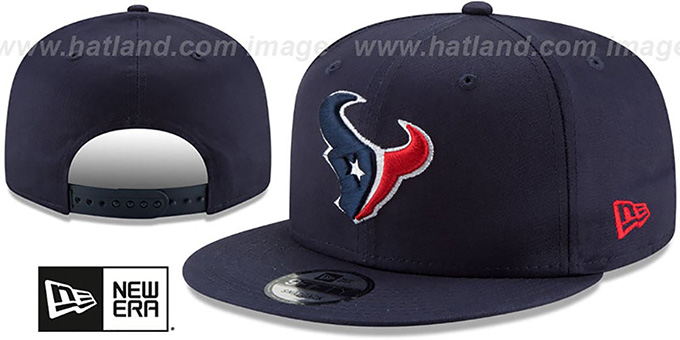 Texans 'TEAM-BASIC SNAPBACK' Navy Hat by New Era