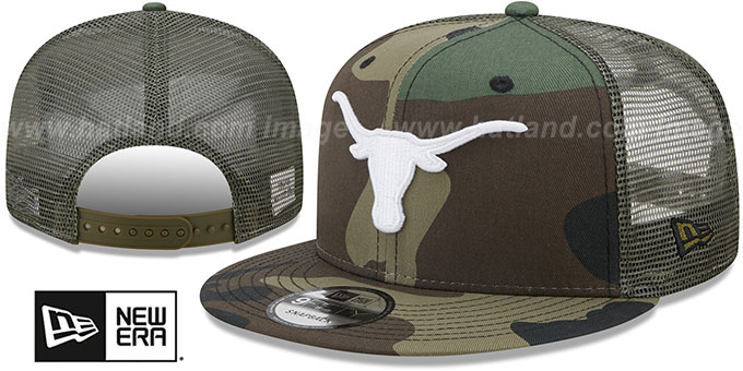 Texas 'ARMY CAMO TRUCKER' Hat by New Era