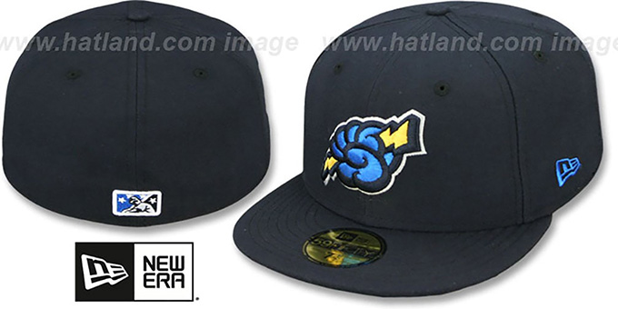 Thunder 'PERFORMANCE ALT' Navy Fitted Hat by New Era