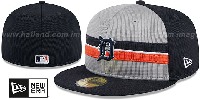 Tigers 2024-25 'BATTING PRACTICE' Fitted Hat by New Era