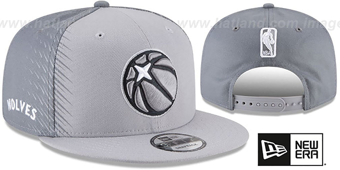 Timberwolves 'CITY-SERIES SNAPBACK' Grey-Grey Hat by New Era