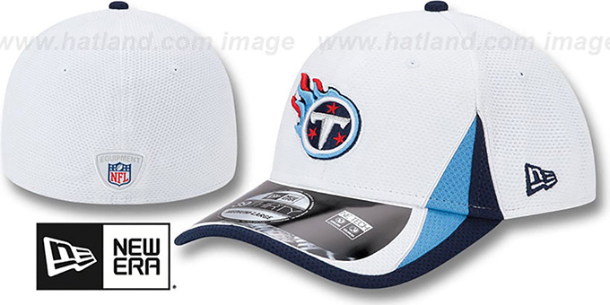 Titans '2013 NFL TRAINING FLEX' White Hat by New Era