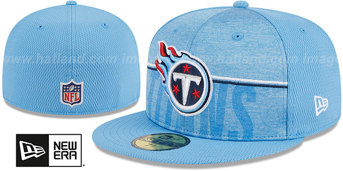 Titans 2023 'NFL TRAINING CAMP' Fitted Hat by New Era