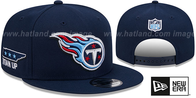 Titans 2024 'NFL DRAFT SNAPBACK' Navy Hat by New Era