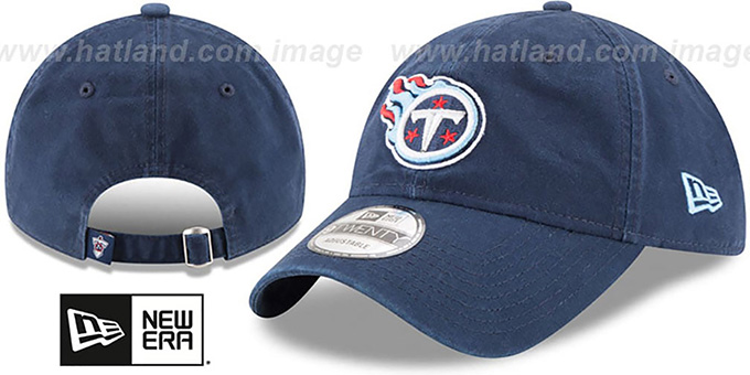 Titans 'CORE-CLASSIC STRAPBACK' Navy Hat by New Era