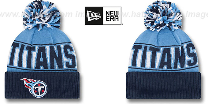 Titans 'REP-UR-TEAM' Knit Beanie Hat by New Era