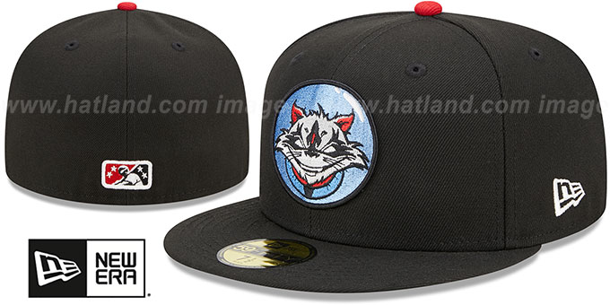 Trash Pandas 'MILB MARVEL DEFENDERS' Black Fitted Hat by New Era