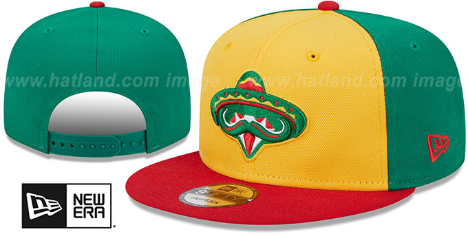 Travelers 'COPA SNAPBACK' Gold-Green-Red Hat by New Era