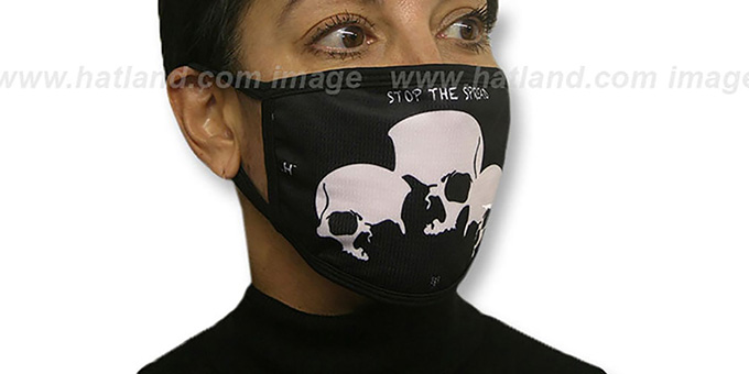 TRIPLE SKULL Washable Fashion Mask by Hatland.com