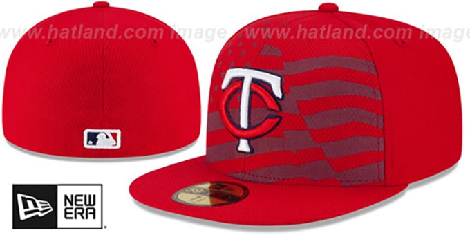 Twins '2015 JULY 4TH STARS N STRIPES' Hat by New Era