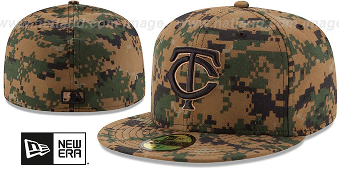 Twins 2016 MEMORIAL DAY 'STARS N STRIPES' Hat by New Era