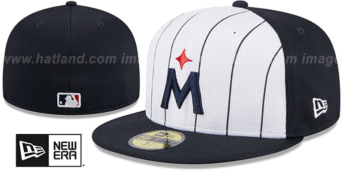 Twins 2024 'BATTING PRACTICE' Fitted Hat by New Era