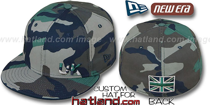 United Kingdom 'ARMY CAMO FLAWLESS' Fitted Hat by New Era