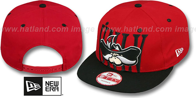 UNLV 'STEP-ABOVE SNAPBACK' Red-Black Hat by New Era