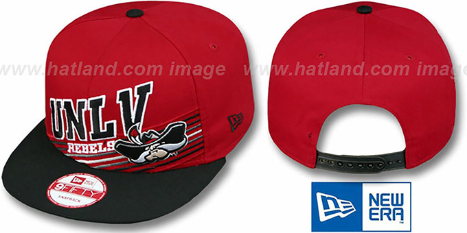 UNLV 'STILL ANGLIN SNAPBACK' Red-Black Hat by New Era