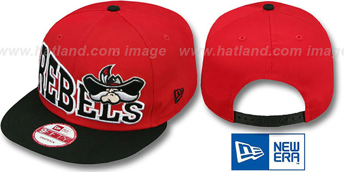 UNLV 'STOKED SNAPBACK' Red-Black Hat by New Era