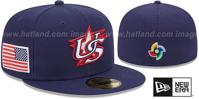 USA '2023 WBC GAME' Navy Hat by New Era