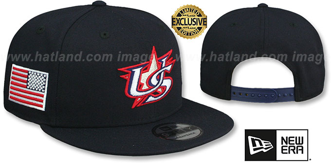 USA '2023 WBC GAME SNAPBACK' Navy Hat by New Era