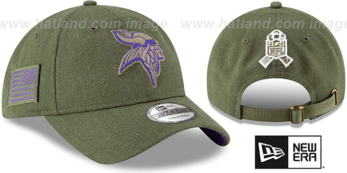 vikings salute to service hat