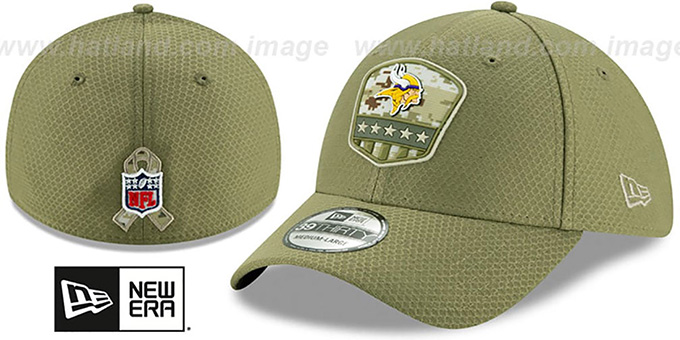 vikings salute to service hat