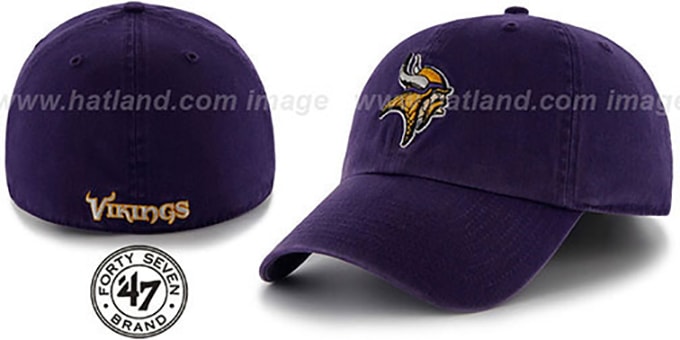 Vikings 'NFL FRANCHISE' Purple Hat by 47 Brand