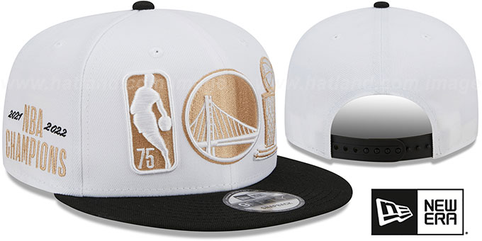 Warriors '2022 NBA TROPHY CHAMPS SNAPBACK' Hat by New Era