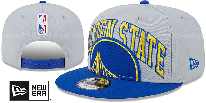 Warriors '2023 TIP OFF SNAPBACK' Grey-Royal Hat by New Era