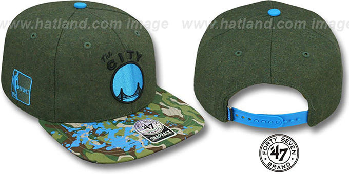 Warriors 'COLONEL POTTER' Adjustable Hat by Twins 47 Brand