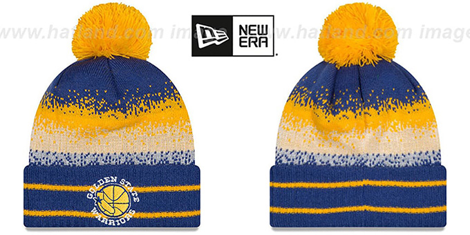 Warriors 'SPEC-BLEND' Knit Beanie Hat by New Era