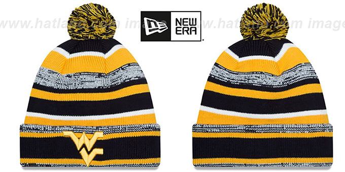 West Virginia 'NCAA-STADIUM' Knit Beanie Hat by New Era