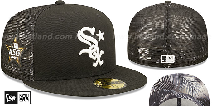 White Sox '2022 MLB ALL-STAR WORKOUT' Black Fitted Hat by New Era