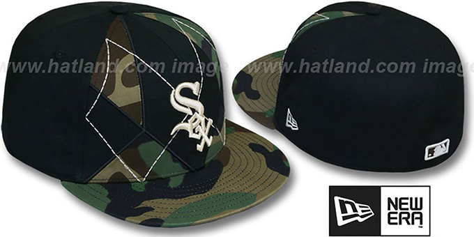 White Sox 'ARMY CAMO BRADY' Fitted Hat by New Era