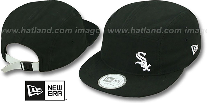 White Sox 'FLAWLESS CAMPER STRAPBACK' Black Hat by New Era