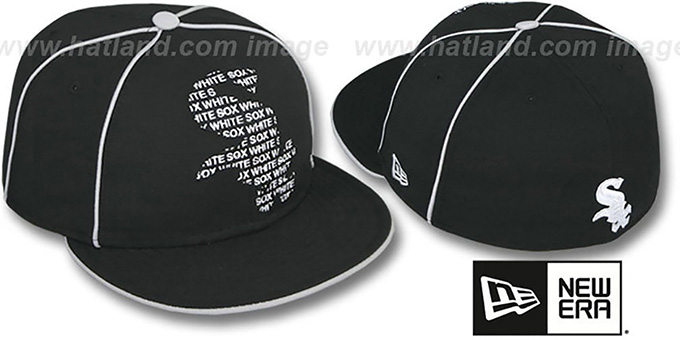 White Sox 'REPEAT BIG-ONE' Black Fitted Hat by New Era