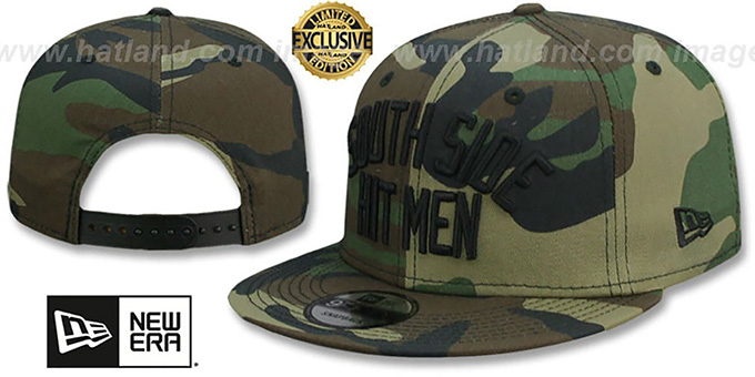 White Sox 'SOUTH SIDE HITMEN' SNAPBACK Army Camo Hat by New Era