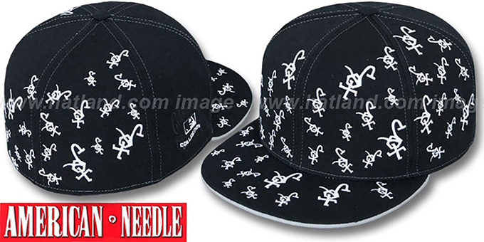 White Sox 'STARSTRUCK' Black Fitted Hat by American Needle