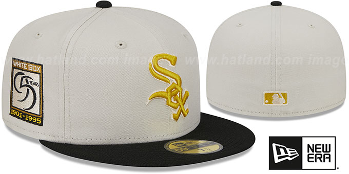 White Sox 'TWO-TONE STONE' Fitted Hat by New Era