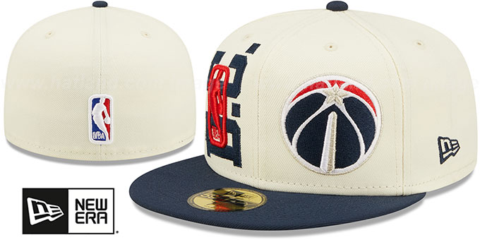 Wizards '2022 NBA DOUBLE WHAMMY DRAFT' Fitted Hat by New Era