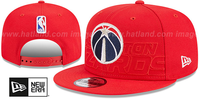 Wizards 2023 'NBA DRAFT SNAPBACK' Red Hat by New Era