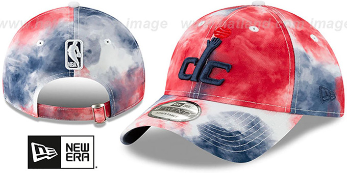 Wizards 'TIE-DYE STRAPBACK' Hat by New Era