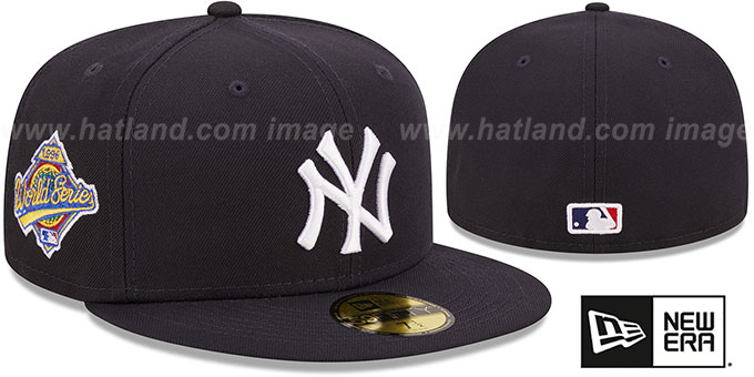 Yankees 1996 'WORLD SERIES SIDE-PATCH UP' Fitted Hat by New Era