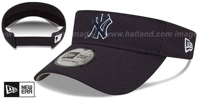 Yankees 2022 'BATTING PRACTICE VISOR' Navy by New Era