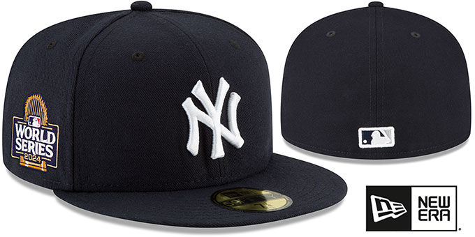 Yankees '2024 WORLD SERIES' GAME Fitted Hat by New Era