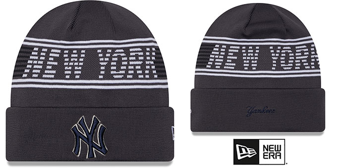 Yankees '24-25 SPORT-KNIT' Charcoal Beanie Hat by New Era