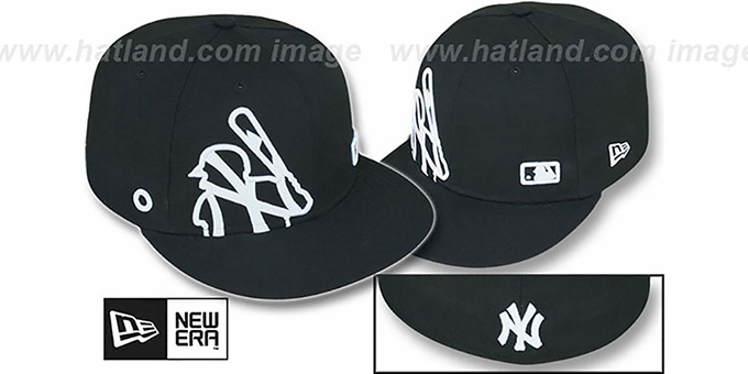 Yankees 'BIGGY FLAW MLB INSIDER' Black Fitted Hat by New Era