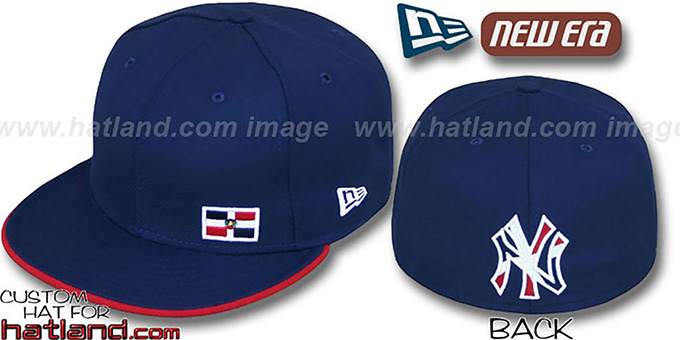 Yankees DOMINICAN 'FLAWLESS' Navy Fitted Hat